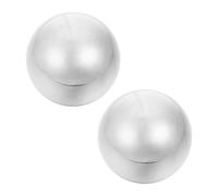 Gogogmee 2pcs Stainless Steel Hand Exercise Balls for Improvement and Circulation Massage Rolling Fitness Balls for Hand Muscle Stimulation and Memory Enhancement