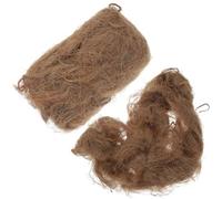 Gogogmee 2Pcs Static Grass Tufts Miniature Vegetation Model Scenery Material for Model Trains and Dioramas, Simulated Grass Tuft for Gaming and Hobby Landscape Decoration