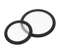 Gogogmee 2pcs Stethoscope Diaphragm Replacement Covers Easy to Install PVC Bell Membranes Compatible with Adult and Pediatric Models Essential Medical Accessory for Nurses and Doctors