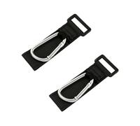 Gogogmee 2pcs Stroller Hanger Hooks D Shaped Carabiner Clips for Buggy Diaper Bags Shopping Bags Holder for Prams and Motorbikes Portable Organizer for Extra Storage Stroller Handles