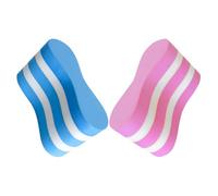Gogogmee 2pcs Swim Training Pull Buoy EVA Leg Float Kickboard Pool Training Aid Floatation Device for Adults and Beginners, Pink and Blue Swimming Fitness Equipment