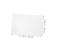Gogogmee 2pcs Transparent Lenticular Illusion Invisibility Cards for Magicians Close Up Tricks and Props