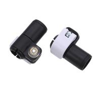 Gogogmee 2pcs Trekking Pole External Flip Lock Replacement Clip Plastic Fastener Buckle for Hiking Walking Stick Accessories Spare Parts for Outdoor Camping
