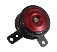 Gogogmee 2Pcs Waterproof 12V Electric Motorcycle Horn, Loud Dual Tone Mini Air Horn for Scooter Dirt Bike Atv, Universal Motorbike Loudspeaker Replacement