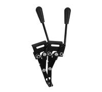 Gogogmee 2pcs Wheelchair Brake Lever Aluminum Alloy Mechanical Clutch Hand Brake for Front and Rear Wheels Non-Slip Replacement Parts for Home and Mobility Scooter Safety