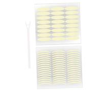 Gogogmee 2Sets Breathable Invisible Double Eyelid Tape Stickers for Hooded Uneven Mono-eyelids Widened Long Design Comfortable Natural Texture for Professional Home Makeup Use