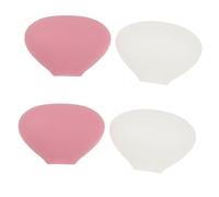 Gogogmee 2sets Makeup Brush Protectors Silicone Brush Covers Soft Durable 2pcs*2