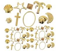 Gogogmee 3 Box DIY Nail Art Charms with Ocean Animal Patterns Shiny Manicure Decor for Creative Nail Filler in Separate Storage Boxes for Easy Use and Carrying