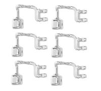 Gogogmee 3 Pairs Screw in Metal Nose Pad Holders for Glasses Slip Nose Pads for Eyeglasses and Sunglasses Durable Support Accessories