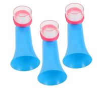 Gogogmee 3 Sets Human Ear Tympanic Model Teaching Props for Home School Science Exploration Plastic Ear Drum Display Tools with DIY Design for Parent Interaction and Educational Experiments