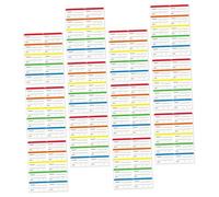 Gogogmee 300Pcs Food Date Labels for Freezer and Refrigerator Writable Self-Adhesive Stickers for Kitchen Containers Food Storage and Meal Prep Organization Safe Paper Material