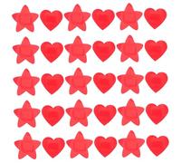 Gogogmee 30pcs Bandages Fun Heart Star Shaped Adhesive Plasters for Soft Breathable Fabric for School Outdoor Activities Cute Spot Bandages and Scrapes