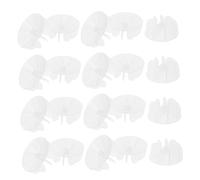 Gogogmee 30pcs Hair Dryer Motor Fan Blades Replacement Accessories for Salon and Home Use Plastic Construction Balanced Design for Quiet Stable and Rapid Drying Performance