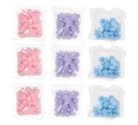 Gogogmee 30pcs Laundry Scent Beads for Machine and Hand Wash Fragrant Lasting Freshener Beads in Blue Pink Purple Odor Remover for Clothes and Softener Booster