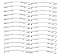 Gogogmee 30pcs Metal French Barrettes Hair Clips DIY Craft Hairpin Parts for Women Teens Lightweight Sturdy Barrette Clips for Creative Hairstyle Accessories and Party School Use