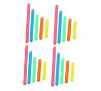 Gogogmee 30pcs Snaptogether Strips Geometry Manipulatives for Classroom Montessori Math Teaching Tools Creative Shape Building for Preschool Early Learning