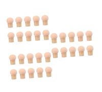 Gogogmee 30pcs Sponge Dotting Manicure Pen Tips Gradient Shading Replacement Heads for Nail Art Soft and Durable for Uv Gel Blooming and Stippling Techniques