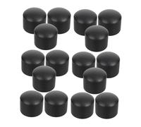 Gogogmee 32pcs Foosball Table End Caps for Rods Black Round Plastic Sleeve Tip Protectors Safety Pipe Stoppers for Stable Football Machine Rods Easy No-tool Installation Enhanced Game