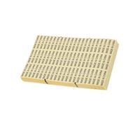 Gogogmee 3500pcs Transparent Black Made in China Pet Labels Self-Adhesive Retail and Packaging Stickers for Import Export Transporters