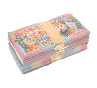 Gogogmee 350pcs Colorful Ancestor Paper Sacrificial Offerings for Funerals and Ghost Festival Bright Printed Cosplay Props for Ancestor Worship Convenient Carrying and Burning Supplies