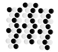 Gogogmee 360 Pieces Go Chess Pieces Double-Sided Convex Melamine Go Stones Black and White Board Game Beads for Home and Educational Use
