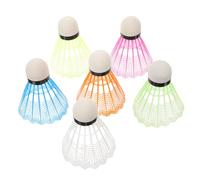 Gogogmee 36Pcs Colorful Lightweight Shuttlecock Plastic Badminton Balls with Foam Heads Safe Outdoor Sports Accessories for Boy Girl Play and Exercise