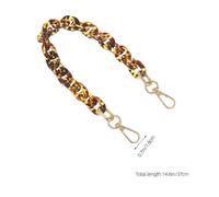 Gogogmee 3pcs Acrylic Resin Purse Chain Straps Lightweight Decorative Shoulder Replacement Bag Chains for Women Crossbody Handbag Tote Accessories with Elegant Design