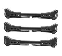 Gogogmee 3pcs Adjustable Universal Stroller Connectors for Twins Baby Pushchair Aluminum Connectors Lightweight Dual Pram Coupler Accessories for Baby Carts