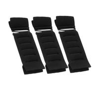 Gogogmee 3pcs Adjustable Women Extender Strap with Elastic Clasp Dual Function Back Clasp and Shoulder Strap Replacement for Sports Yoga Workout Fit for All