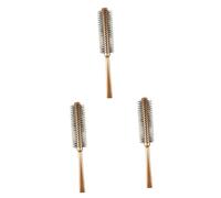 Gogogmee 3pcs Detangler Hair Brush Round Styling Brush for Women Blow Drying Hair Comb Roller