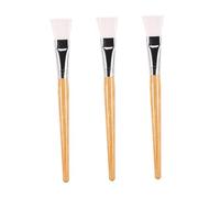 Gogogmee 3pcs Facial Mask Brush with Ergonomic Design for Smooth Even Application High Temperature Resistant Beauty Tools for Skincare Body Lotion Mud Mask Soft Touch