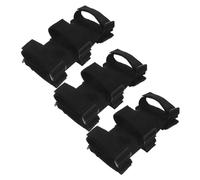 Gogogmee 3pcs Fire Extinguisher Mount Extinguisher Fixing Belt Black