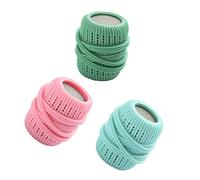 Gogogmee 3pcs Laundry Balls for Washing Machine and Dryer, Multi-Purpose TPE and Sponge Material, Prevent Clothes Tangling and Pet Hair, for Laundry and Dryer Use Random Color