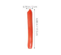 Gogogmee 3pcs Lifelike Fake Hot Dog Sausage Models for Kitchen Decor and Food Education Realistic Simulation Food Props for Party Displays and Photography Convenient Moderate