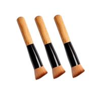 Gogogmee 3pcs Makeup Brushes Eye Shadow Blending Powder Women's Cosmetics Brush and Delicate Hair for Travel Random Color