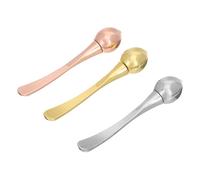 Gogogmee 3pcs Portable Eye Cream Applicator Metal Roller Massager Skincare Tool for Face Puffiness Dark Circles with Dual-end Design for Eye Corner and Nose Bridge Massage