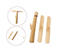 Gogogmee 3pcs Pull String Bamboo Dragonfly for Outdoor Balance and Physics Learning Gifts Insect Flying Playset