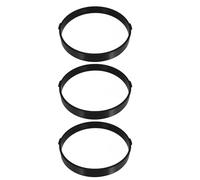 Gogogmee 3pcs Reusable Plastic Paver Mold Set DIY Concrete Cement Stepping Stone Maker for Garden Walkways Patio Path Paving Stone Mold for Outdoor Pathway Design