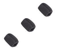 Gogogmee 3pcs Scalding Hair Dryer Diffuser Sponge Cover for Even Air Distribution Attachment for Home and Salon Use Black