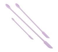 Gogogmee 3pcs Silicone Spatula Set Mini Makeup Spatulas for Creams Lotions and Serums Compact and Portable Tools for Beauty Routine Safe for Daily Use Versatile Tiny Scoops
