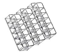 Gogogmee 3pcs Slot Lipstick Organizer Makeup Storage Rack Desktop Cosmetic Holder Capacity for Home Bedroom Vanity Tabletop