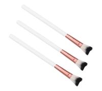 Gogogmee 3pcs Soft Bristle Nose Contour Brush for Highlighting and Makeup Application Shape Design for Women Makeup Tools