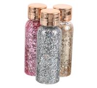 Gogogmee 3pcs Sparkly Liquid Eyeshadow Nonirritating Glitter Eye Makeup Metallic Shimmer for Festivals Parties Special Occasions with Smooth Quick Dry Formula