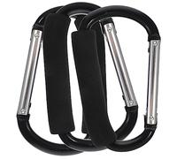 Gogogmee 3Pcs Stroller Hooks for Hanging Bags Lightweight and Strong for Shopping and Accessories Easy to Install and Remove for Organizing Your Pram