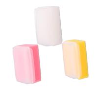 Gogogmee 3pcs Tactile Brush Bathing Sensory Response Sponges Massage Educational Gentle Wet Handheld Touch