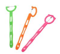 Gogogmee 3pcs Tongue Tip Trainer Set for Kids Oral Muscle Exercise Device for Speech Rehabilitation and Jaw Strengthening Flexible Tongue Retainer for Effective Mouth Opening Training
