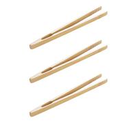 Gogogmee 3pcs Wooden Tweezers Tool for Montessori Early Education Fine Motor Skills Training Boys and Girls Sensory Play at Home Classroom