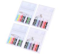 Gogogmee 4 Boxes Portable Sewing Thread Tools Set Multifunctional Stitch Accessories Kit for Travel Home Crafting and Dressmaking Gift for Adults and Beginners