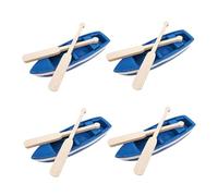 Gogogmee 4 Sets Sculls DIY Materials Micro Landscape Ornaments for Coastal Decor and Nautical Theme Gardening Decorations