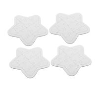 Gogogmee 4 Sheets Blank Puzzle Pieces for DIY Drawing and Graffiti Childrens Paper Jigsaw Puzzle Art Creative Coloring Activity for Easy to Assemble Educational Craft